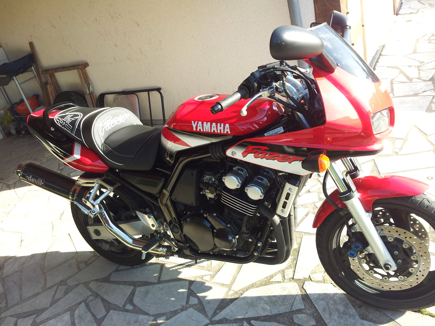 Selle Confort pour Yamaha Fazer 600 à partir de 1998 à 2003