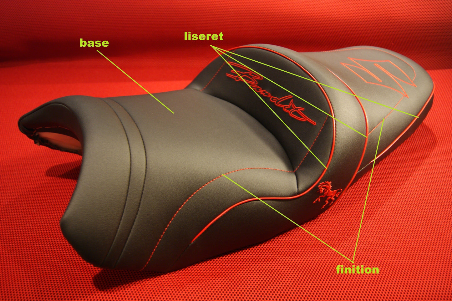 Selle Confort pour Suzuki Gladius